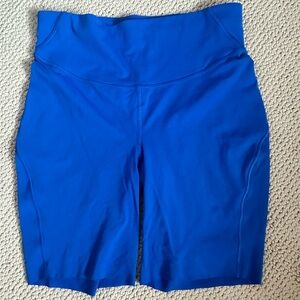 Electric Blue Lululemon Biker Shorts
